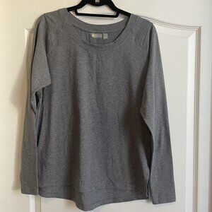 LAST CHANCE! Zella (Nordstrom) gray stretch tee - Size Medium - Athletic Leisure